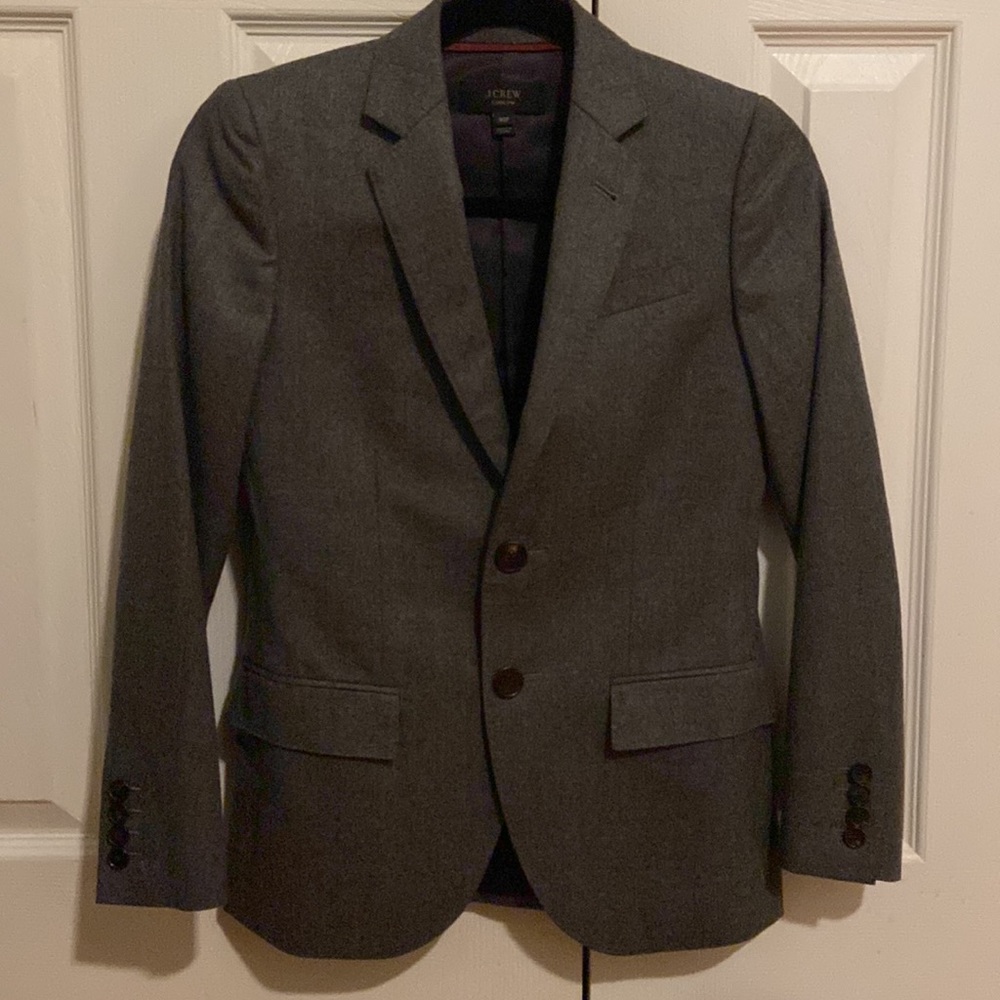 Jcrew grey wool Ludlow blazer 00P